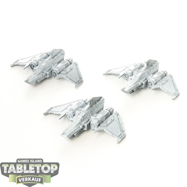 Legion Imperiales - 3 Xiphon Interceptor Squadron - grundiert