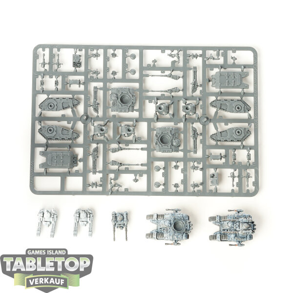 Legion Imperiales - 4 Sicaran Squadron - teilweise gebaut