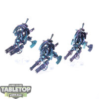 Necrons - 3x Tomb Blades - grundiert