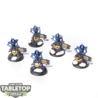 Necrons - 5x Immortals - bemalt
