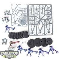 Necrons - 10x Necron Warriors - teilweise gebaut