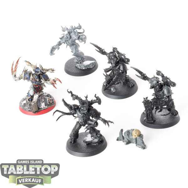 Chaos Space Marines - 5x Possessed - teilweise bemalt