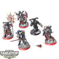 Chaos Space Marines - 5x Chaos Chosen - teilweise bemalt