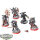 Chaos Space Marines - 5x Chaos Chosen - teilweise bemalt