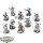 Chaos Space Marines - 10x Chaos Space Marines - klassisch - teilweise bemalt