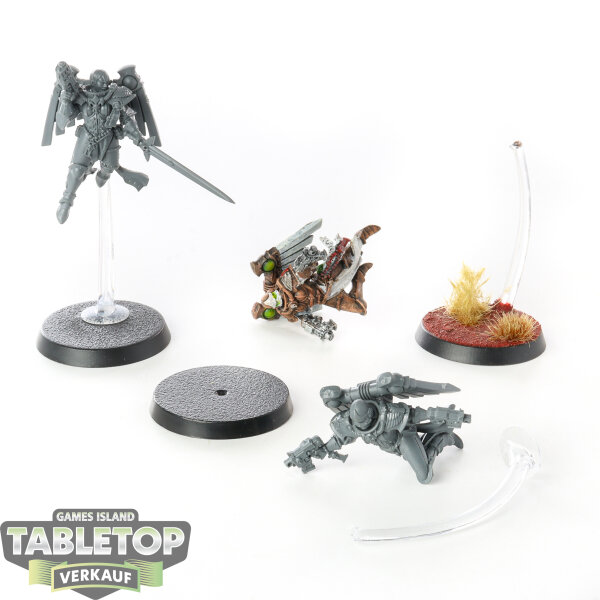 Adepta Sororitas - 3 Seraphim Squad - teilweise bemalt