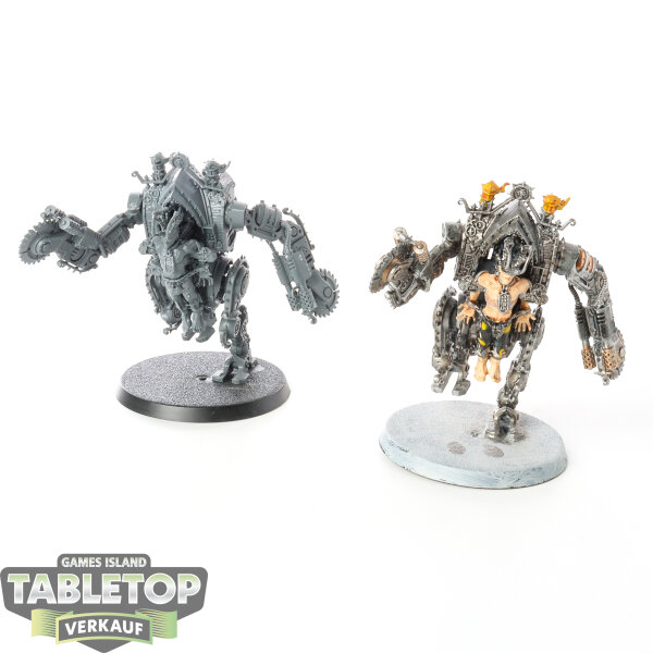 Adepta Sororitas - 2 Penitent Engines - teilweise bemalt