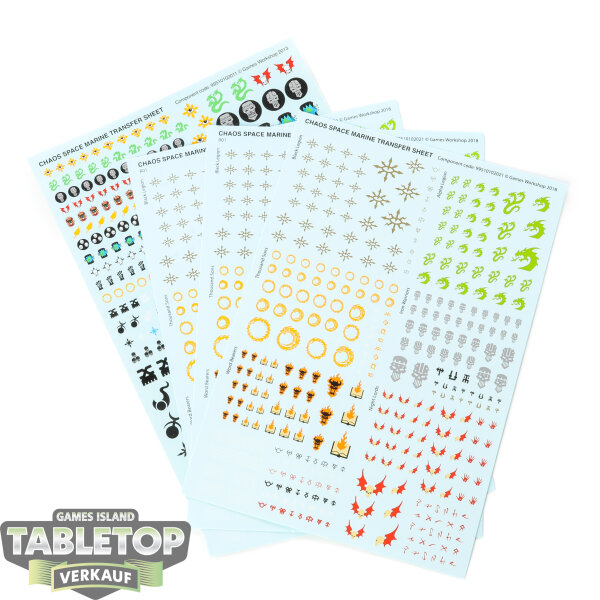 Chaos Space Marines - Transfer Sheets - Sonstiges