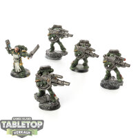 Space Marines - 5 Devastator Squad - bemalt