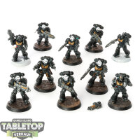 Space Marines - 10 Intercessor Squad - bemalt
