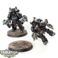 Space Marines - 2 Aggressor Squad - bemalt