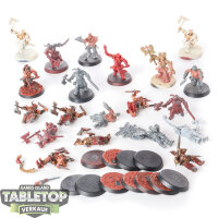 Blades of Khorne - 20x Bloodreavers - teilweise bemalt