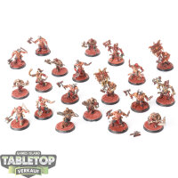 Blades of Khorne - 20x Bloodreavers - bemalt