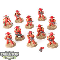 Horus Heresy - 10x MKIII Tactical Squad klassisch - bemalt