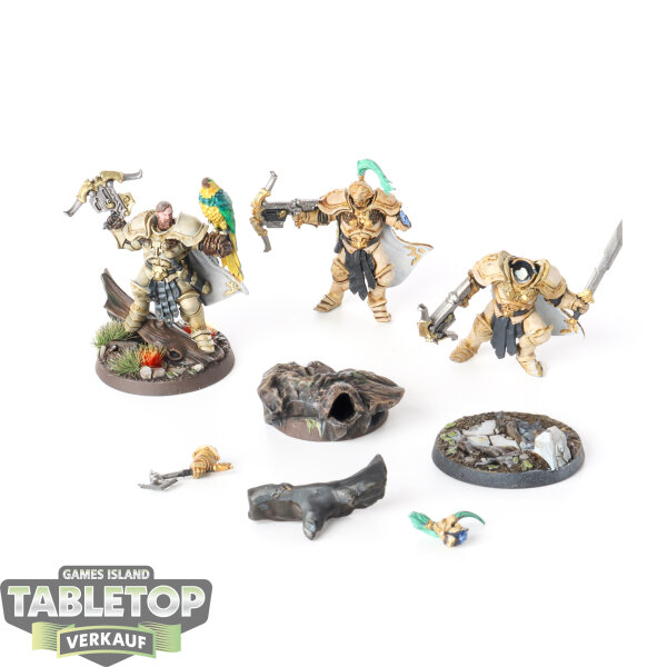 Stormcast Eternals - 3x The Farstriders - bemalt