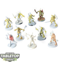 Death Guard - 10x Poxwalkers - teilweise bemalt