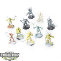 Death Guard - 10x Poxwalkers - teilweise bemalt