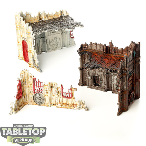 Gelände - Battlezone: Manufactorum – Sub-Cloister and Storage Fane - teilweise bemalt