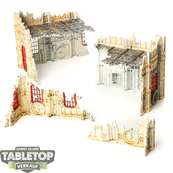 Gelände - Battlezone: Manufactorum – Sub-Cloister and Storage Fane - teilweise bemalt