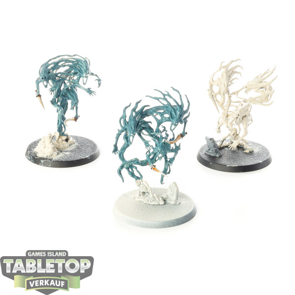 Nighthaunt - 3 Spirit Hosts - teilweise bemalt