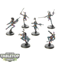 Aeldari - 6 Harlequin Troupe - bemalt