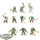 Orks - 10 Ork Beast Snagga Boyz - teilweise bemalt
