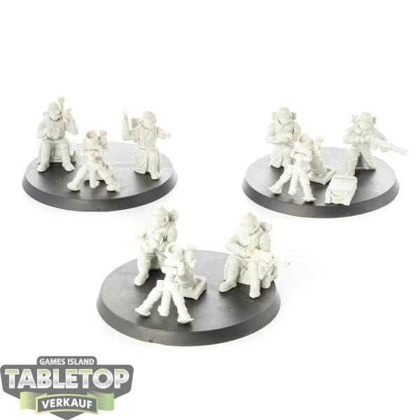 Miniaturen - 3x Regiments Custom Heavy Weapons Squad - unbemalt