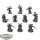 Chaos Space Marines - 10x Legionaries - bemalt