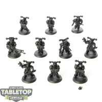 Chaos Space Marines - 10x Legionaries - bemalt