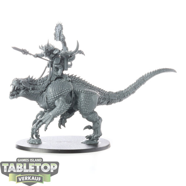 Seraphon - Saurus Scar Veteran on Carnosaur - unbemalt