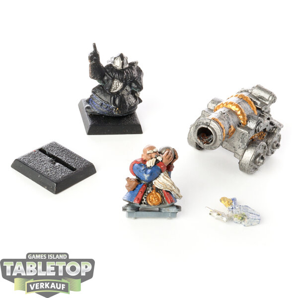 Dwarfen Mountain Holds - Dwarf Cannon - teilweise bemalt