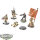 Astra Militarum - 5 Cadian Command Squad Klassisch/Classic - teilweise bemalt