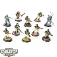 Astra Militarum - 10 Cadian Shock Troops...