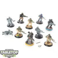 Astra Militarum - 10 Cadian Shock Troops...