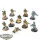 Astra Militarum - 10 Cadian Shock Troops Klassisch/Classic - teilweise bemalt