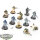 Astra Militarum - 10 Cadian Shock Troops Klassisch/Classic - teilweise bemalt
