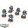 Space Wolves - 5 Tactical Squad Klassisch/Classic - teilweise bemalt