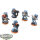 Space Wolves - 5 Long Fangs - bemalt