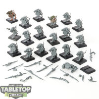 Skaven - 19 Clanrats Klassisch/Classic - teilweise bemalt