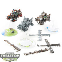 Orks - 3 Deffkoptas Klassisch/Classic - teilweise bemalt