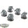 Space Wolves - 5 Wolf Guard Terminators - unbemalt