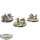 Astra Militarum - 3 Cadian Heavy Weapon Squad Klassisch/Classic - teilweise bemalt