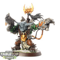 Orks - Ork Warboss Klassisch/Classic - teilweise bemalt