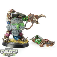 Orks - Ork Warboss Klassisch/Classic - teilweise bemalt