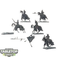 Vampire Counts - 5 x Black Knights - grundiert