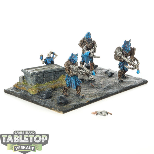 Kings of War - 3 x Empire of Dust: Enslaved Guardian Regiment - bemalt