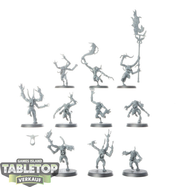 Disciples of Tzeentch - 10 x Pink Horrors - unbemalt