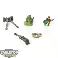 Astra Militarum - Cadian Shock Troops Lascannon classic...