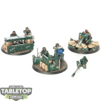 Astra Militarum - 3 Heavy Weapons Squad classic  - bemalt