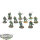 Astra Militarum - 10 Cadian Shock Troops classic  - bemalt